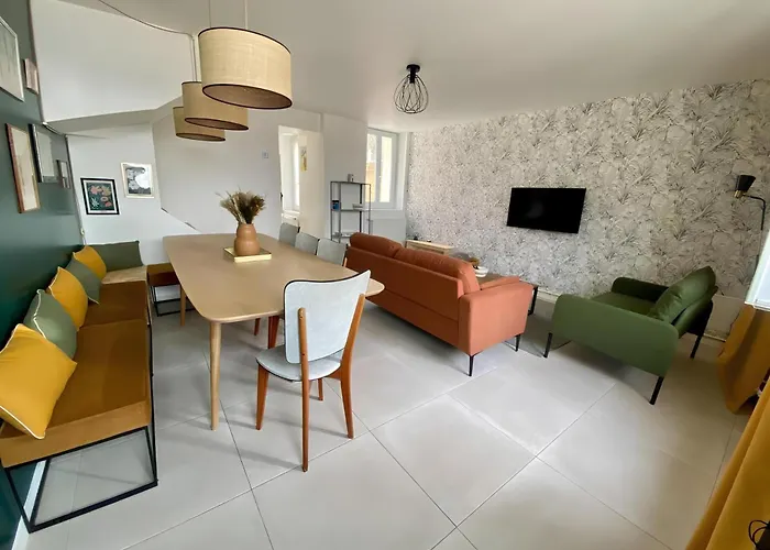 Maison Familiale Avec Exterieur Menage Et Linges Inclus