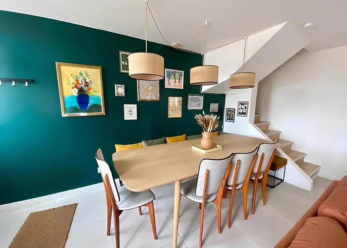 شقة Maison Familiale Avec Exterieur Menage Et Linges Inclus